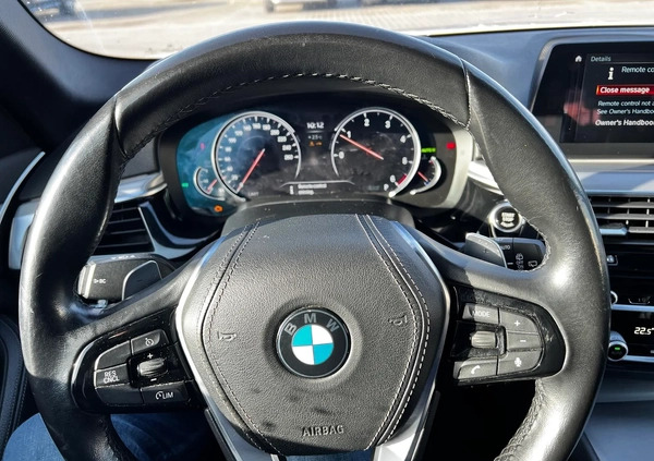 BMW Seria 5 cena 110900 przebieg: 199699, rok produkcji 2018 z Wyszków małe 781